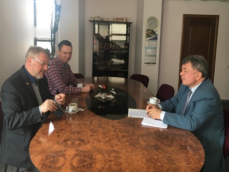 Зустріч ректора проф. М. Янківа з президентом Бидгощського економічного університету К. Сікорою Львівський інститут менеджмету, співпраця, Бидгощ, освіта, студенти, навчання, Мала бізнес-школа, університет, економіка